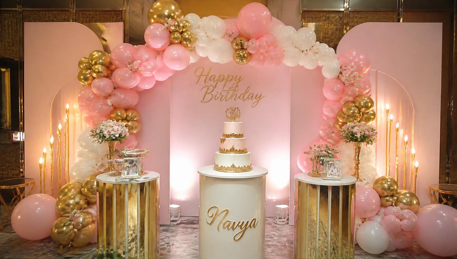 Balloon Setup · Birthday